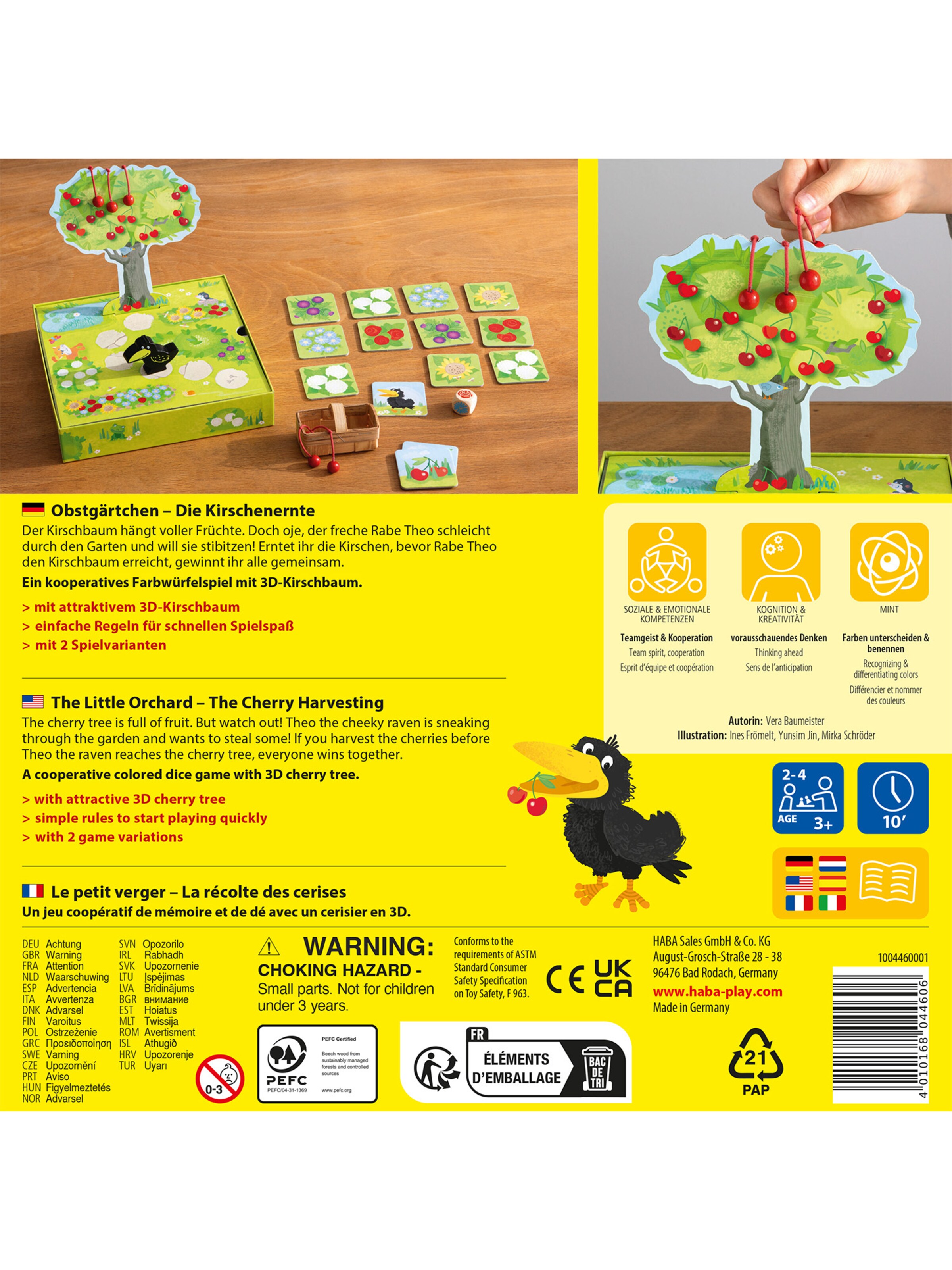 HABA Game ' Obstgärtchen ' in Mixed colors