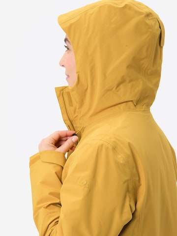 VAUDE Outdoorjas 'Rosemoor' in Geel