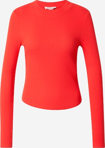 TOPSHOP Majica 'BEA' | rdeča barva: sprednja stran