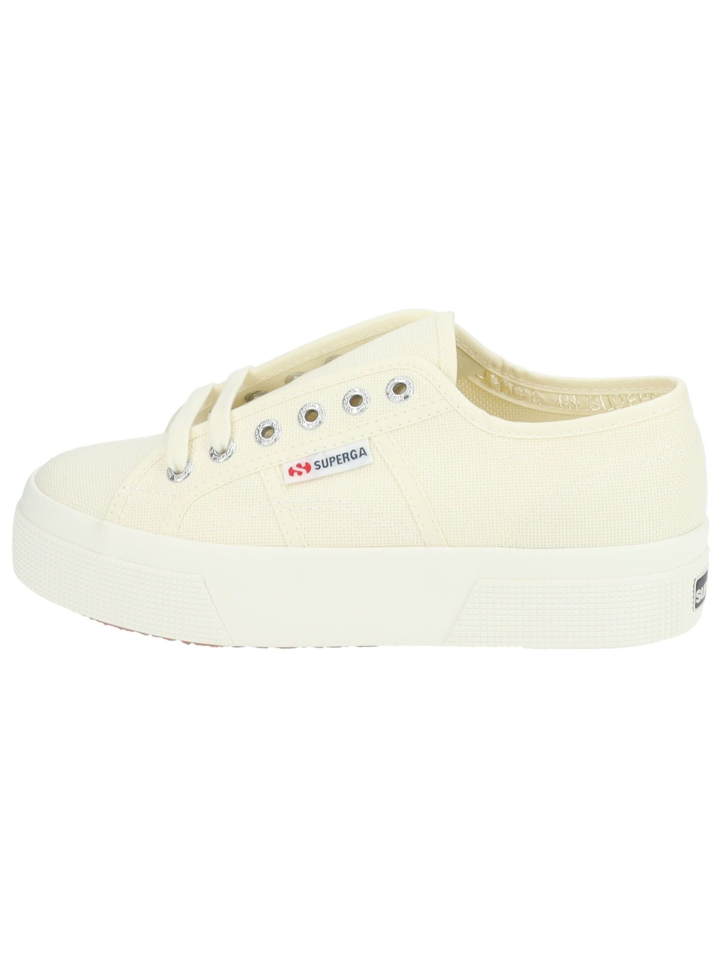 SUPERGA Platform trainers in Beige