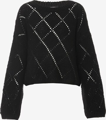 Sidona Sweater in Black: front