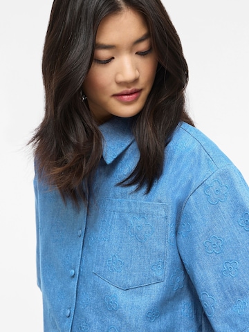 VILA Blouse 'VILuna' in Blauw