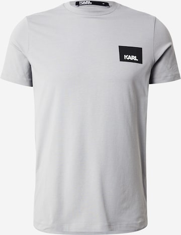 pilka Karl Lagerfeld Marškinėliai: priekis