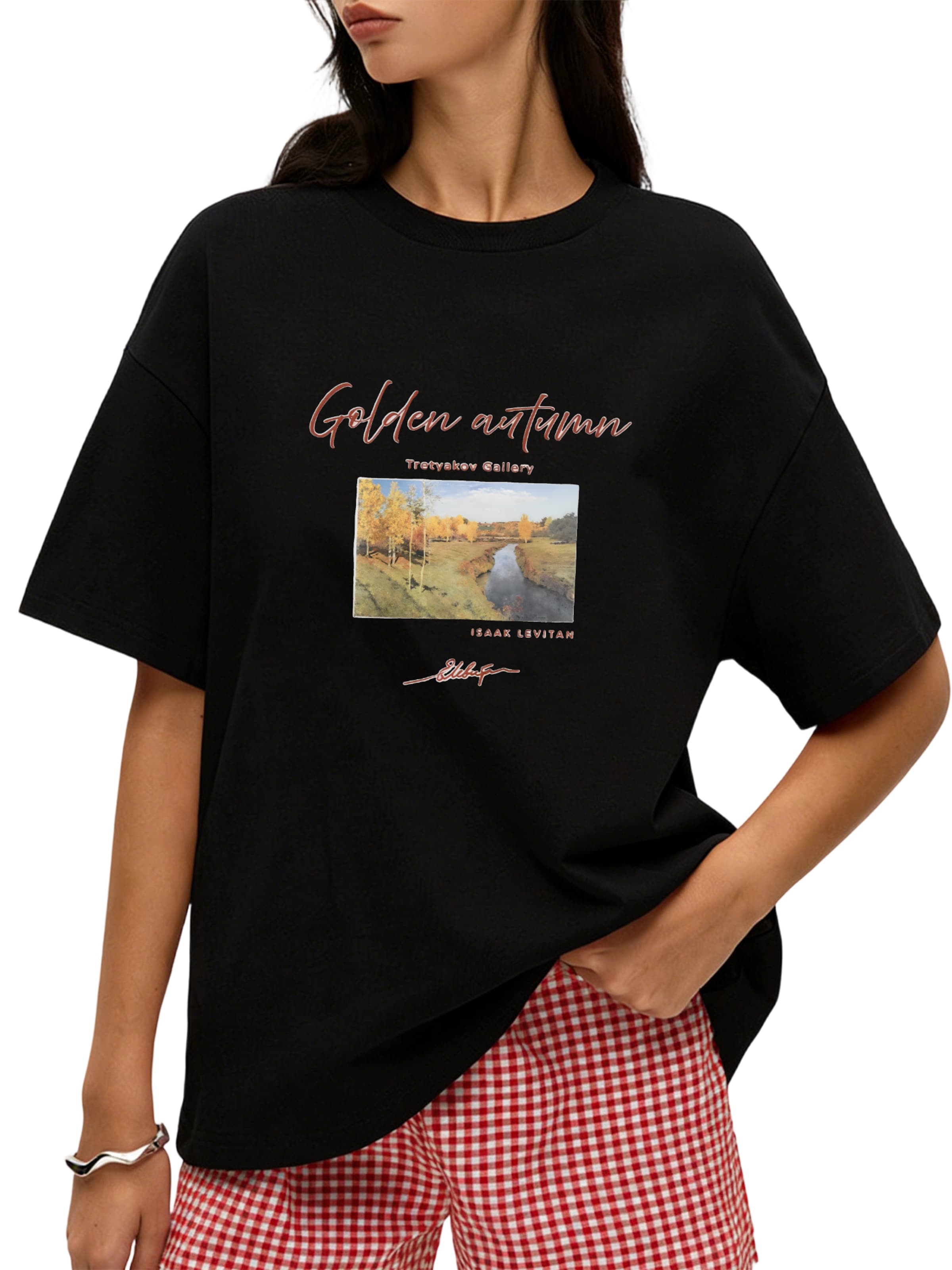 GORHEY Shirt in Zwart: voorkant