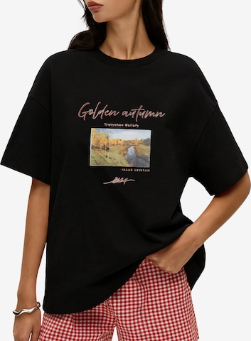 GORHEY Shirt in Zwart: voorkant