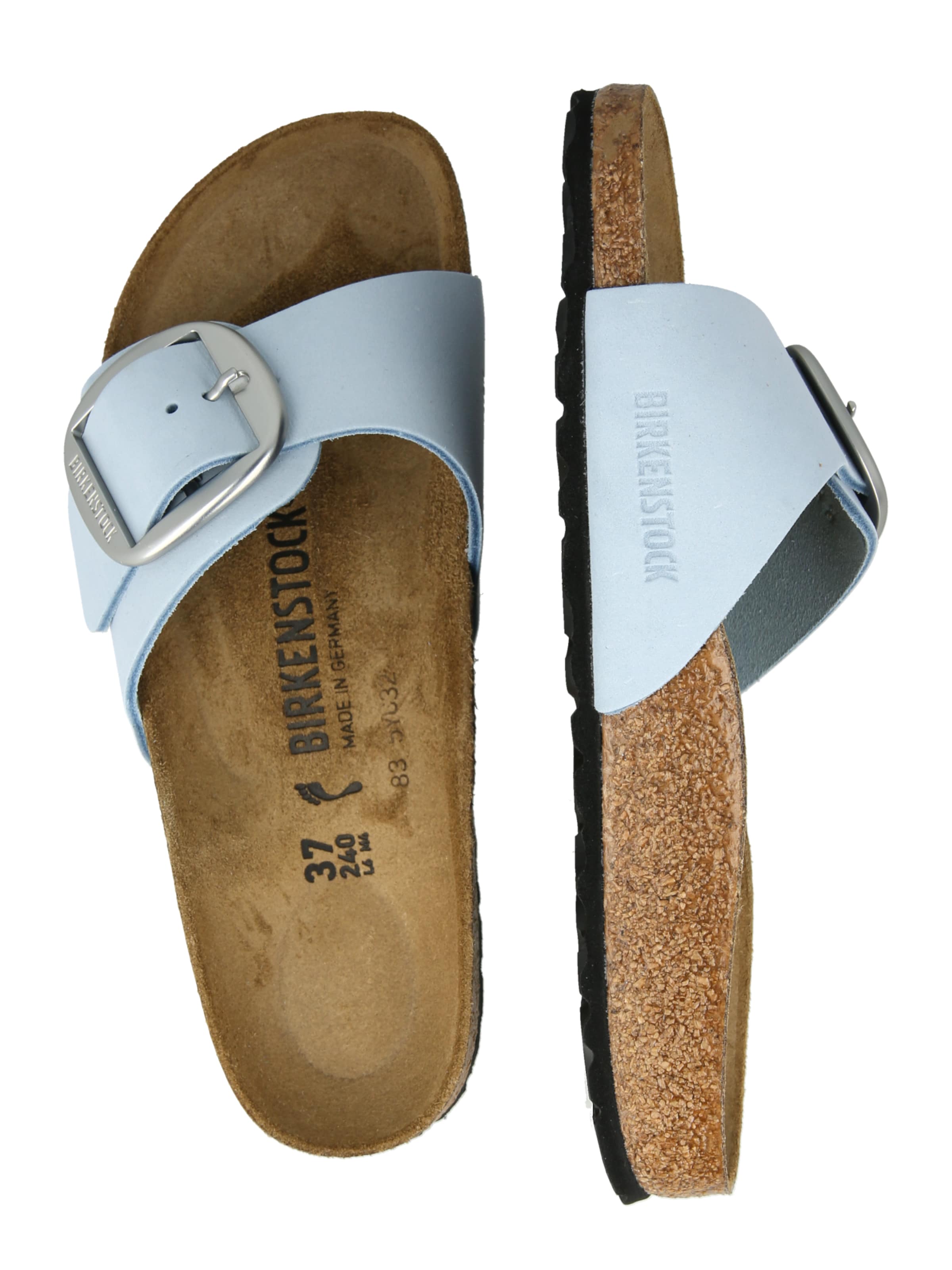 BIRKENSTOCK Nizki natikači 'Madrid' | modra barva