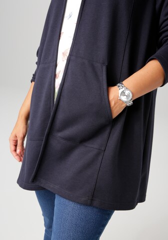 Aniston Saweatjacke in Schwarz