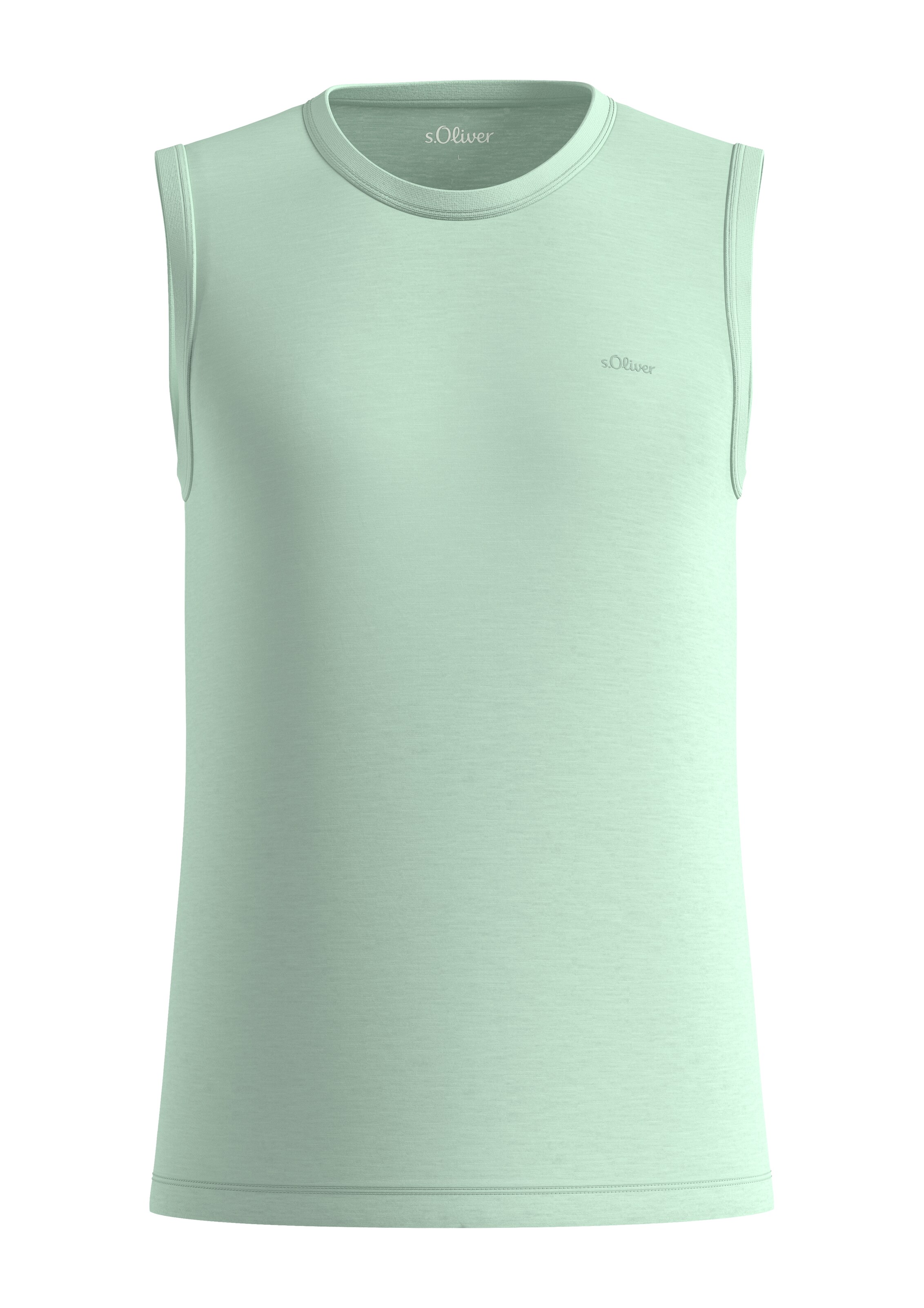 s.Oliver Shirt in Groen: voorkant