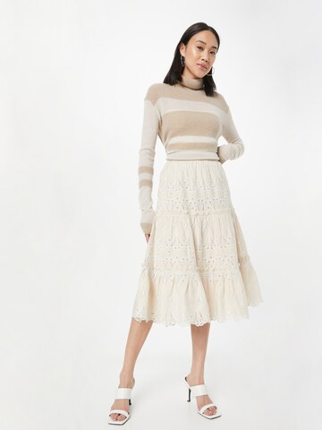 LA STRADA UNICA Rok 'Boheme' in Beige