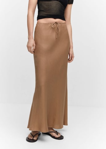 MANGO Skirt 'Lin' in Brown