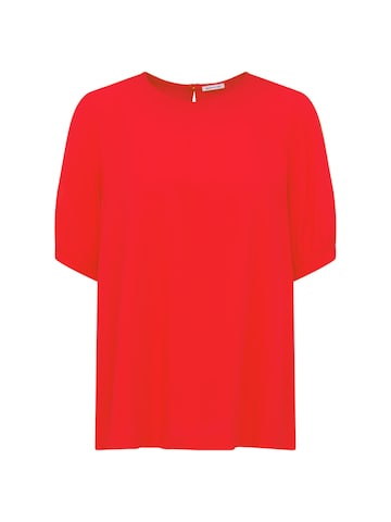 SEIDENSTICKER Blouse in Rood: voorkant