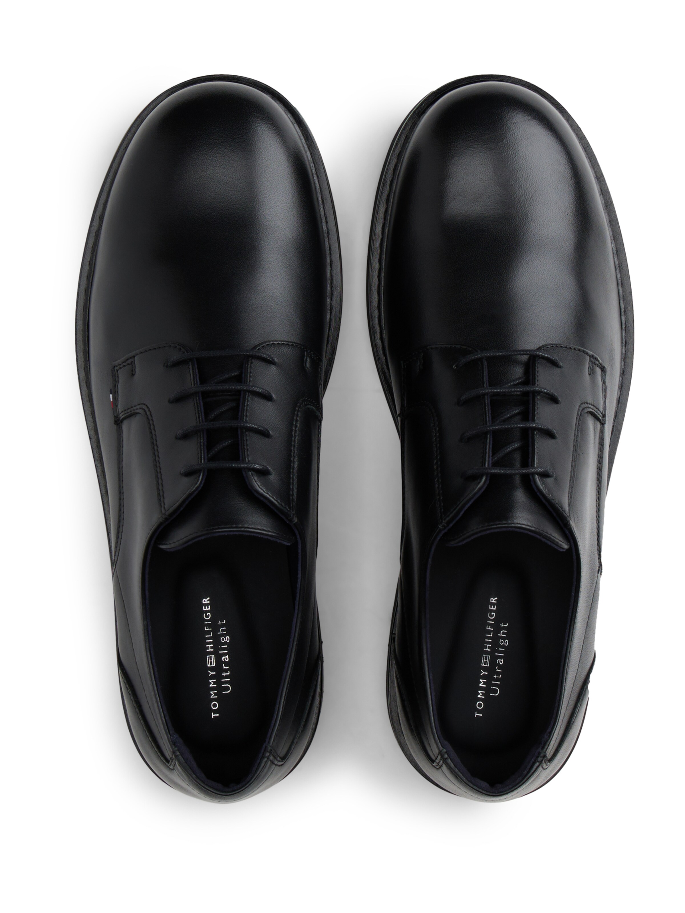 Chaussure à lacets TOMMY HILFIGER en noir