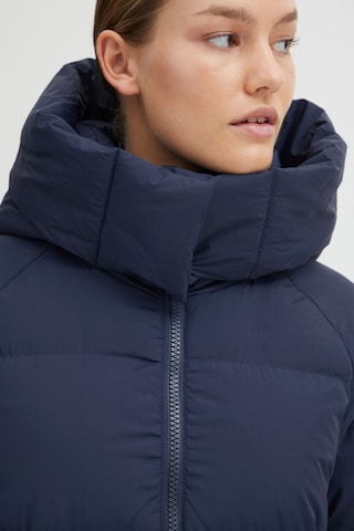 Oxmo Winter Coat 'Oxelie' in Blue