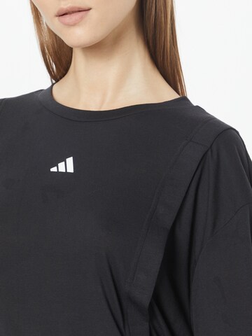 ADIDAS PERFORMANCE Functioneel shirt 'Essentials' in Zwart