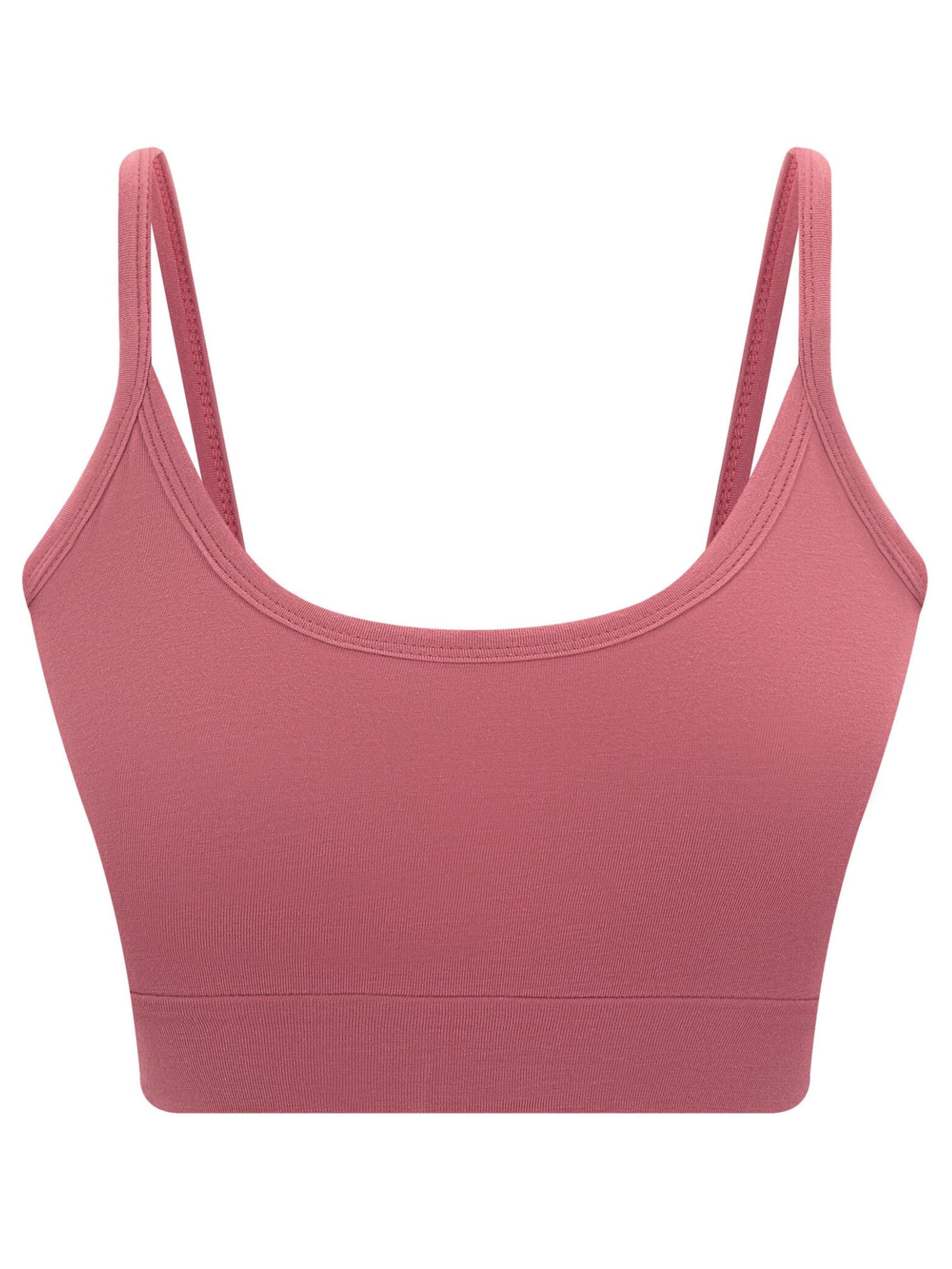 Albero Natur Top 'Bustier aus Bio-Baumwolle' in Gold: front