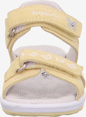 SUPERFIT Sandale in Gelb