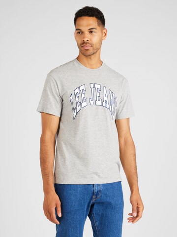 T-Shirt 'VARSITY' Lee en gris : devant