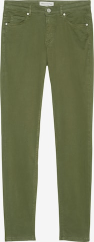 Coupe slim Pantalon Marc O'Polo en vert : devant