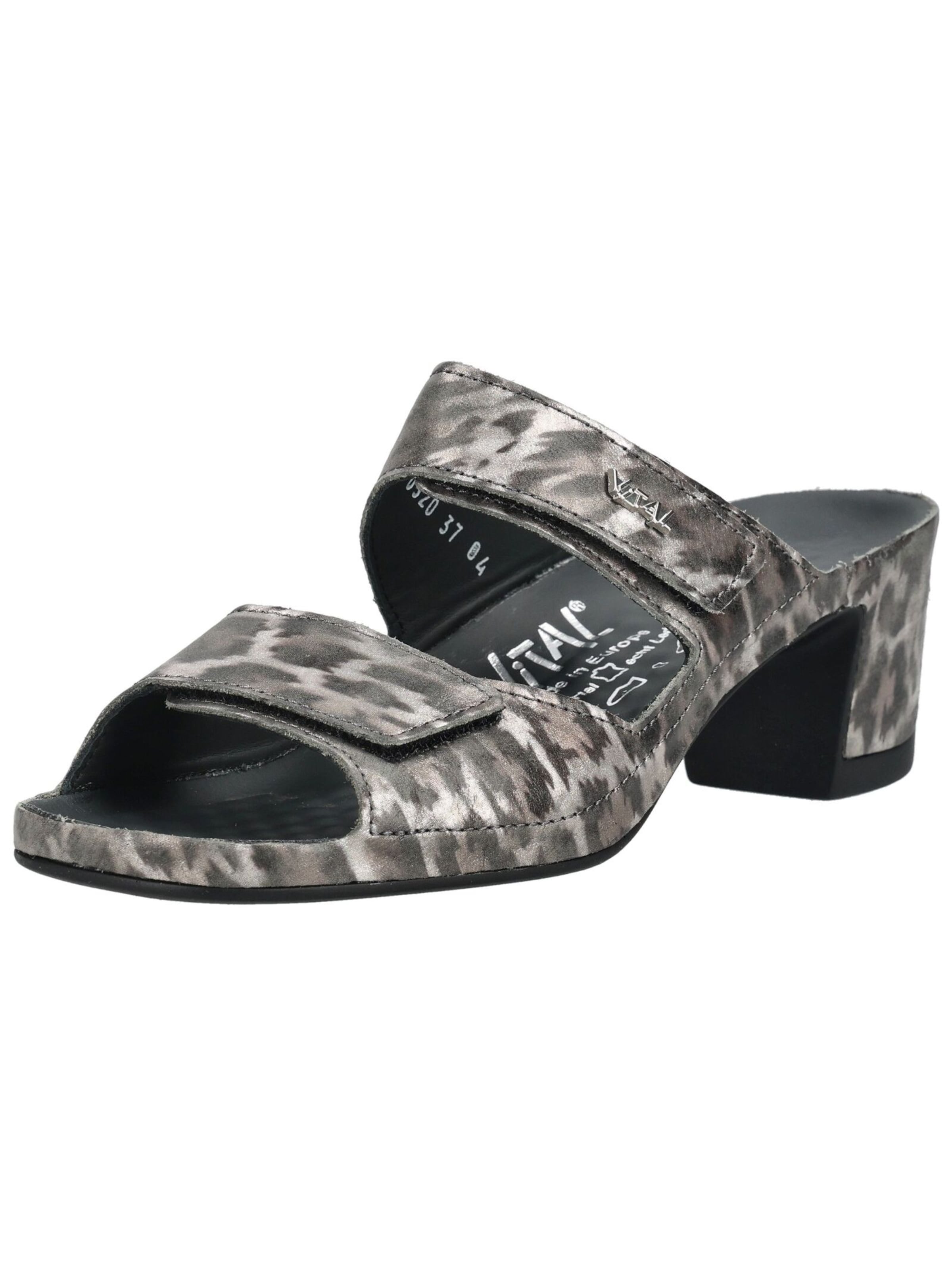 vital Mules in Grey: front