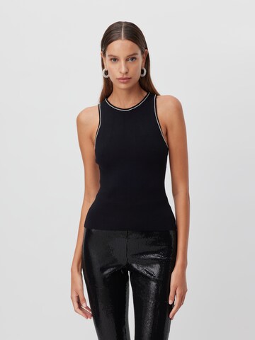 LeGer by Lena Gercke Knitted Top 'Philippa' in Black: front