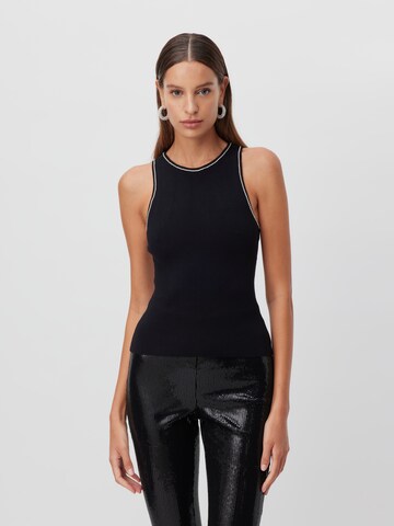 LeGer by Lena Gercke - Top de malha 'Philippa' em preto: frente