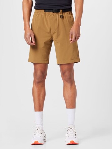 BILLABONG Athletic Swim Trunks in Brown: front