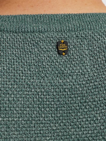 PME Legend Pullover 'Pullover with waffle texture' i blå