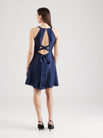 Robe de cocktail SWING en bleu