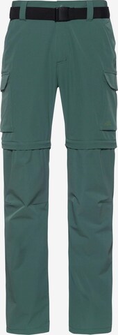 OCK Regular Outdoor Pants in Green: front