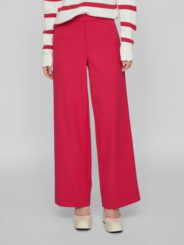 VILA Regular Pants 'Varone' in Pink: front