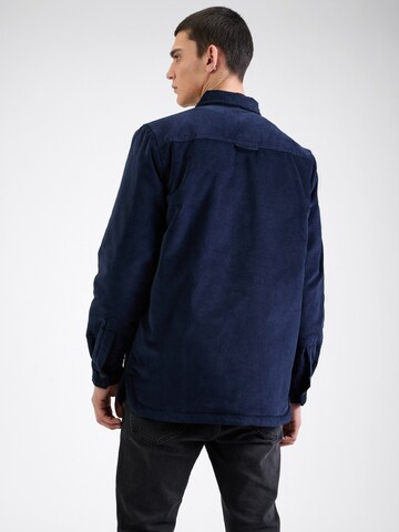 KnowledgeCotton Apparel Prehodna jakna | modra barva