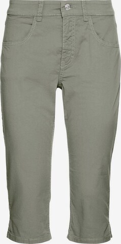 MAC Slimfit Broek in Groen: voorkant