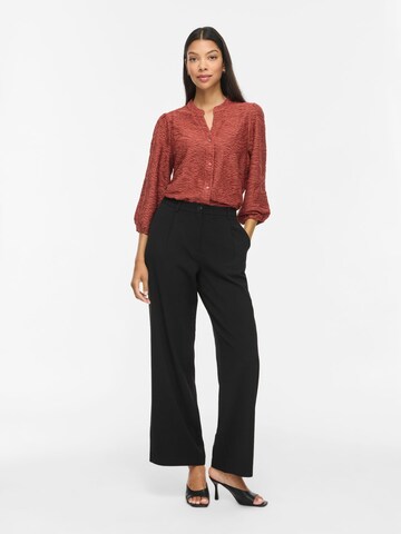 VILA Bluse 'VIFina' in Braun