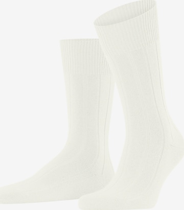 FALKE Socken 'Lhasa Rib' in Weiß: Vorderseite