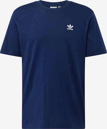 ADIDAS ORIGINALS Shirt 'Trefoil Essentials' in Blauw: voorkant