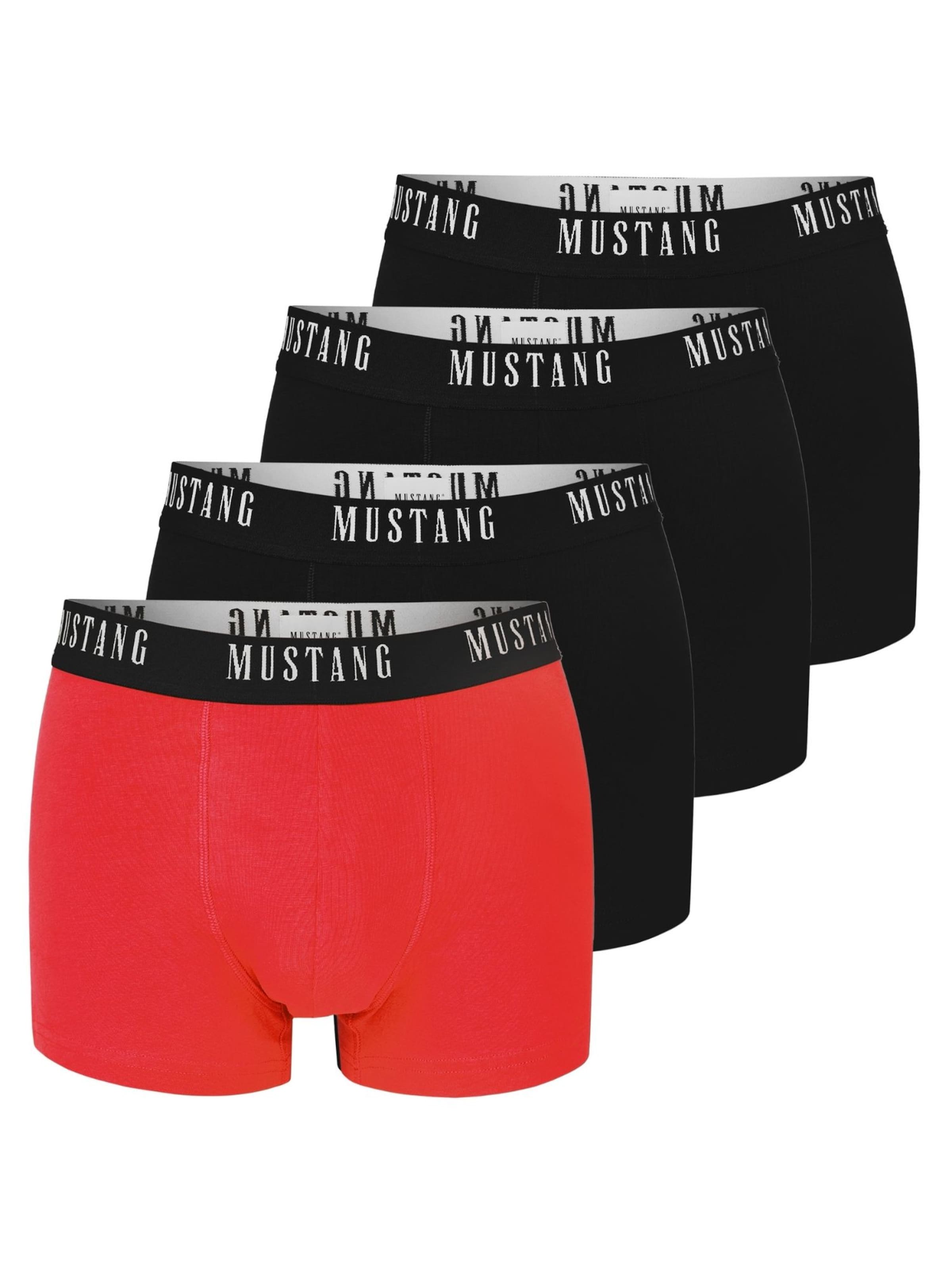 MUSTANG Boksershorts i rød, Produktvisning
