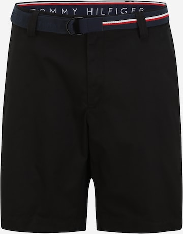 Regular Pantalon chino 'BROOKLYN' Tommy Hilfiger Big & Tall en noir : devant