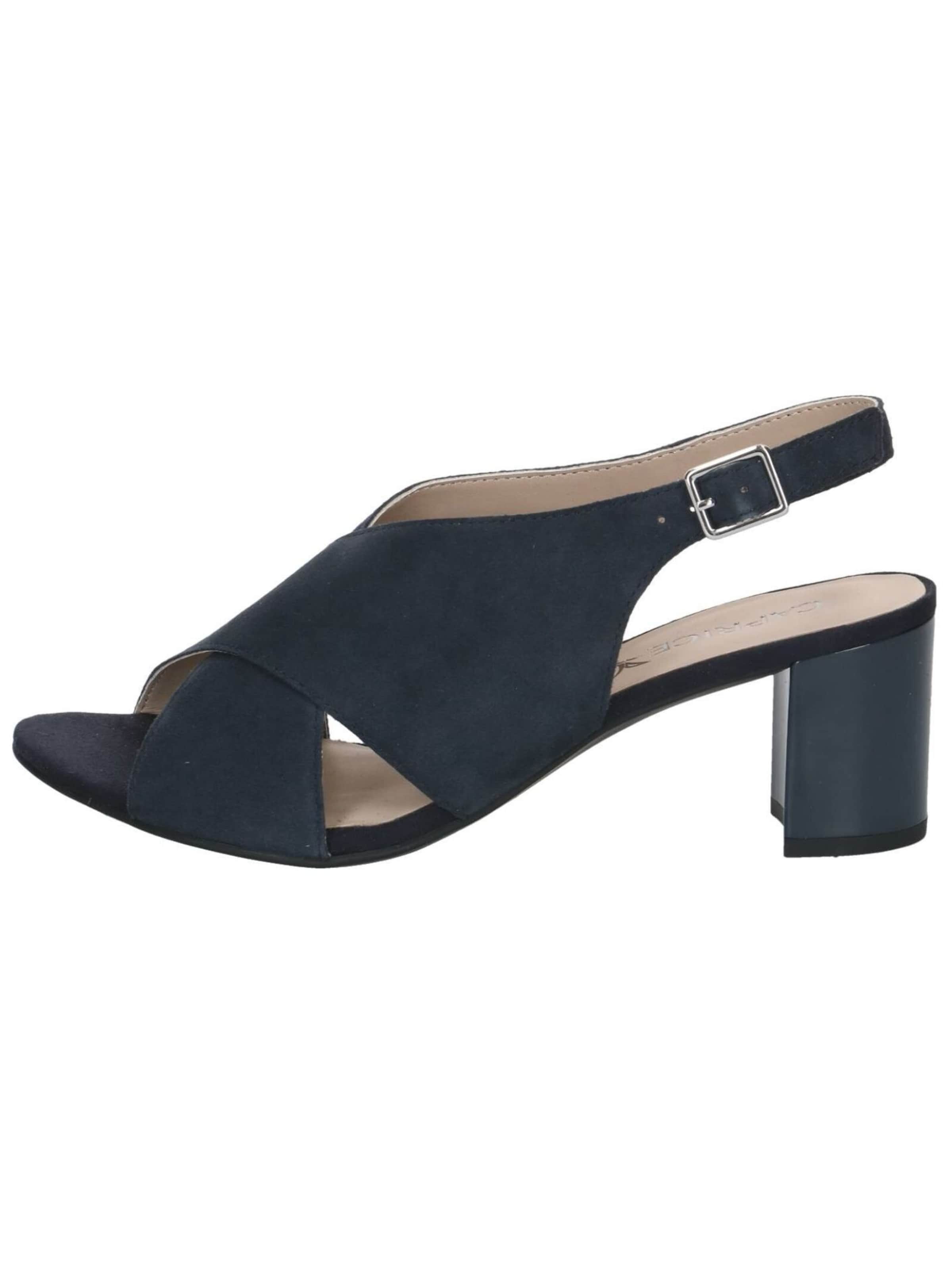 CAPRICE Strap sandal in Blue