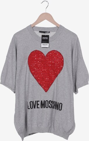 Love Moschino Pullover XXL in Grau: predná strana