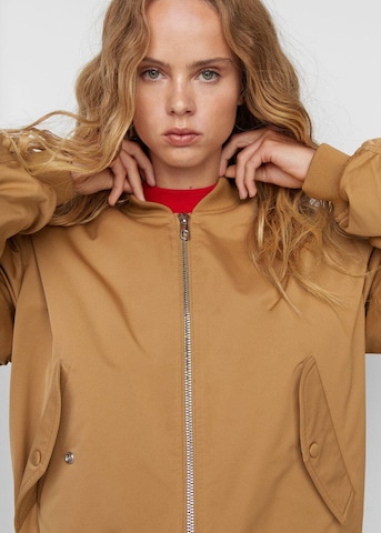 MANGO Between-Season Jacket 'Alfa' in Brown