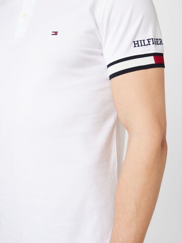 TOMMY HILFIGER Poloshirt in Weiß