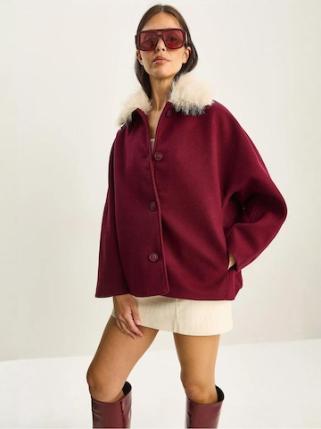 Cappotto invernale di Bianco Lucci in lilla