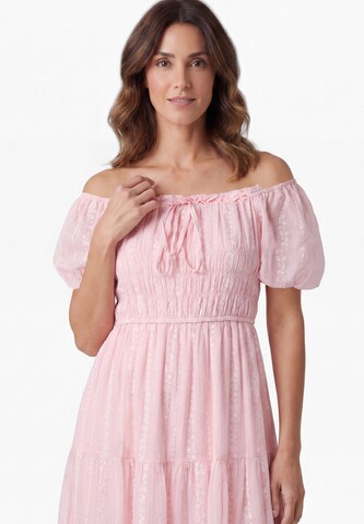 Usha - Vestido em rosa