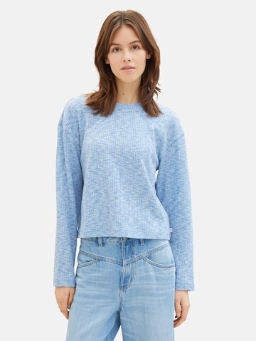 TOM TAILOR DENIM Shirt in Blau: Vorderseite