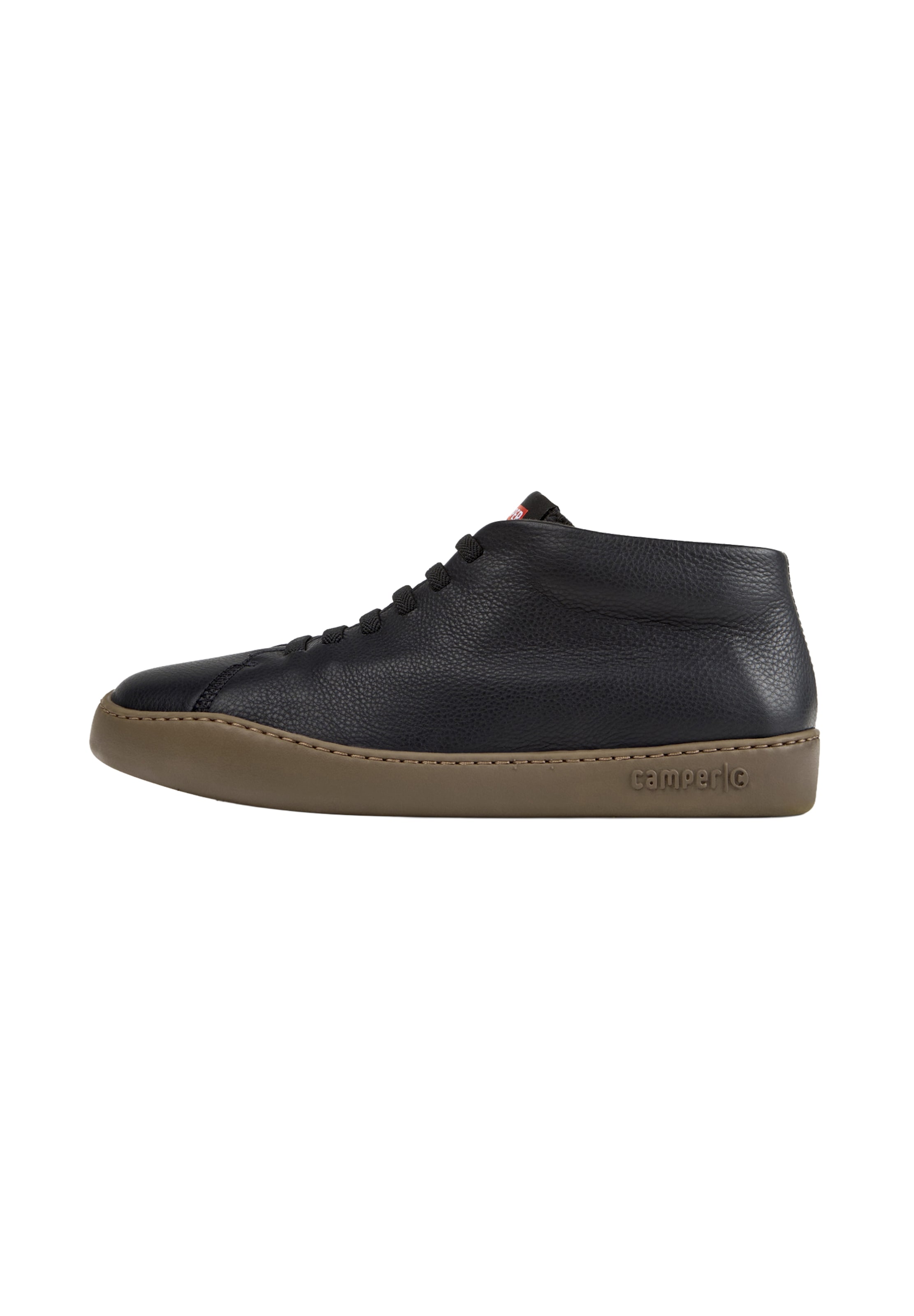 CAMPER High-Top Sneakers 'Peu Touring' in Black: front