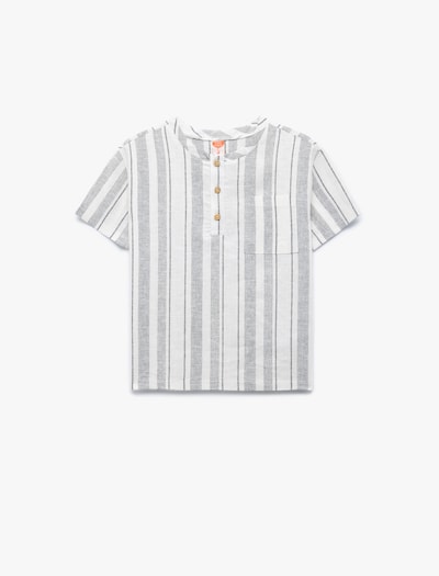 Koton Shirt in Grey / White, Item view