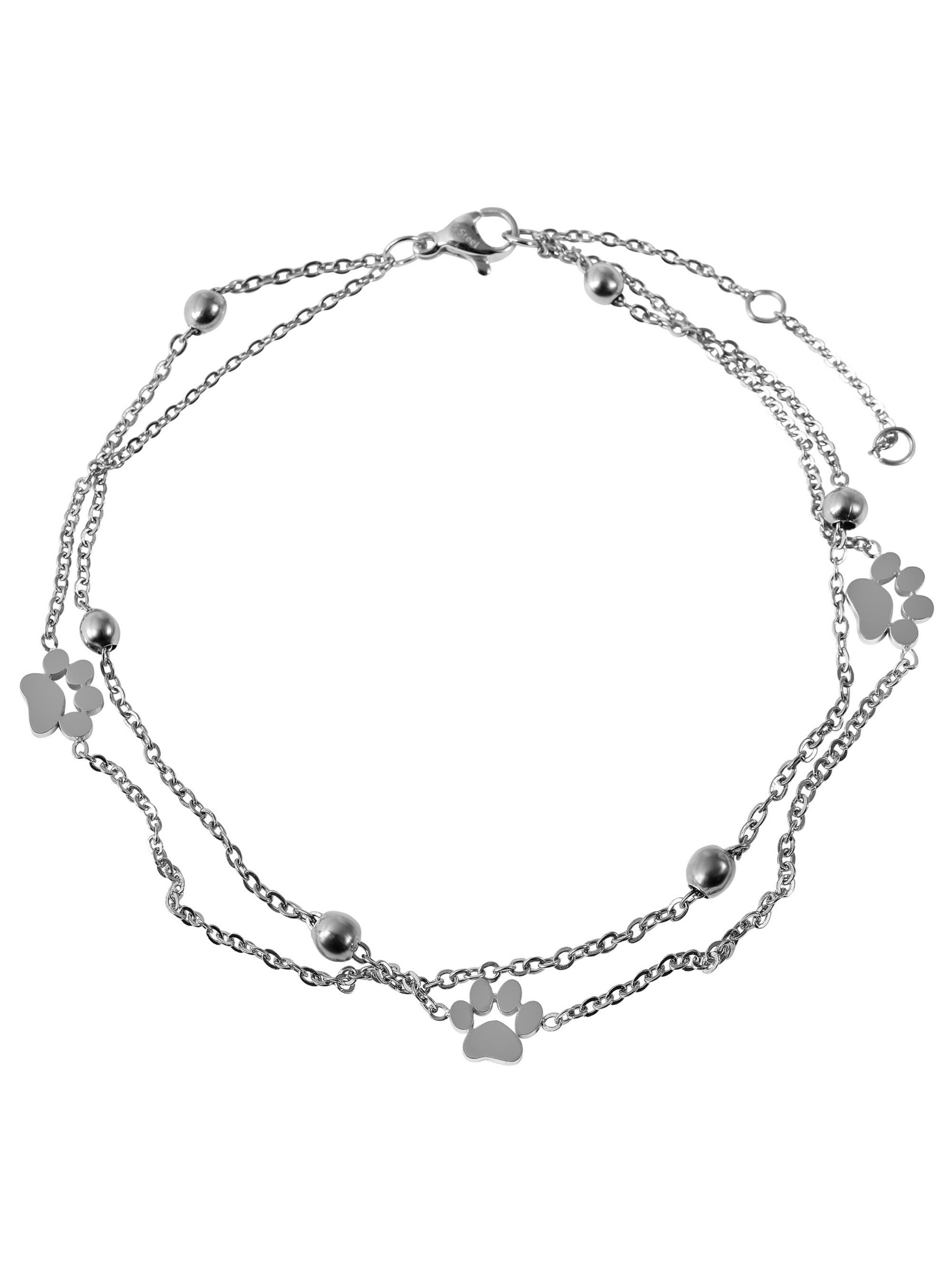 Akzent Fußschmuck 'Nelyn, langlebig'‌‌‌‌‌‌‌‌‌ in Silber