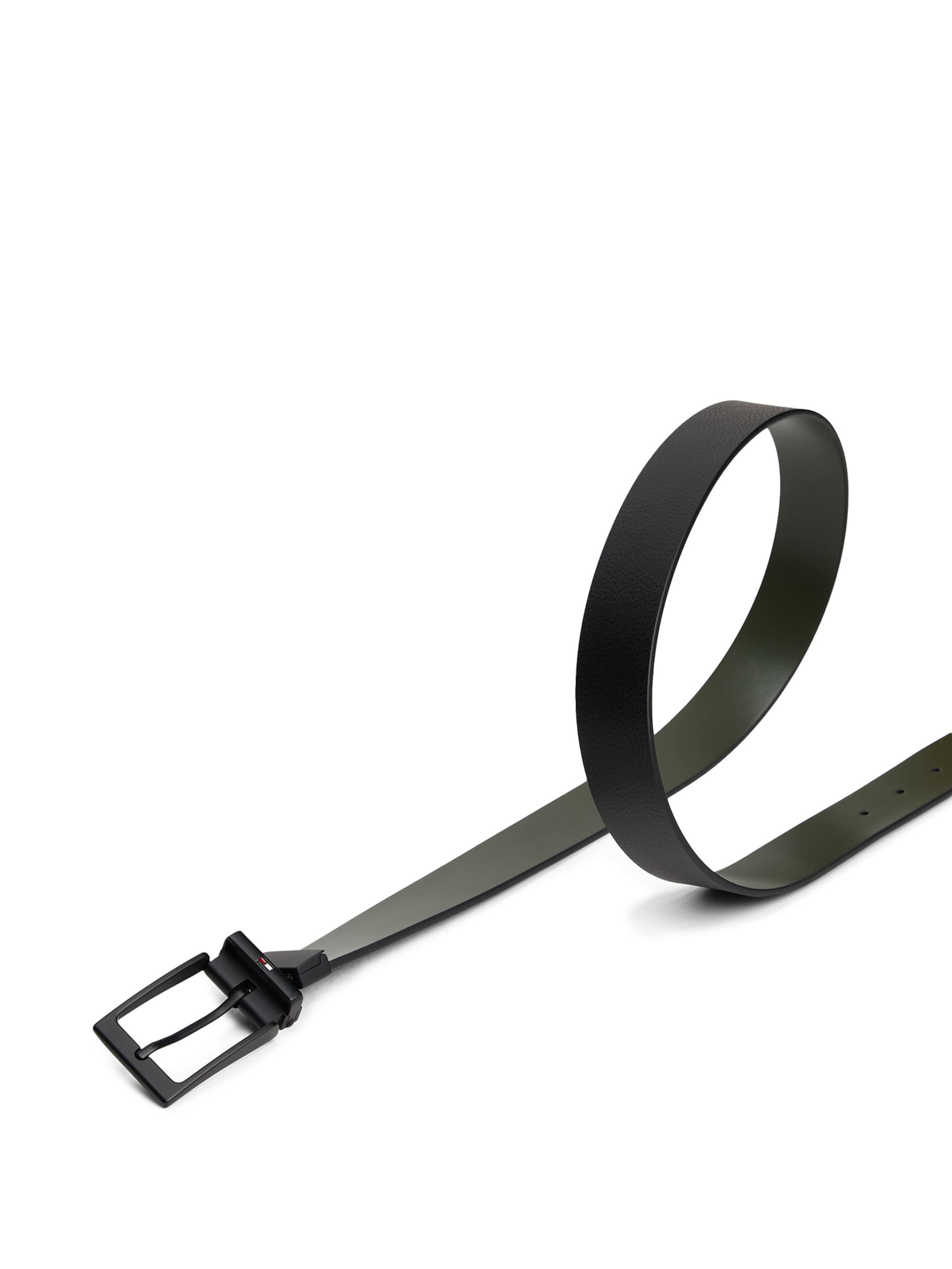 TOMMY HILFIGER Ζώνη 'LAYTON REV' σε πράσινο