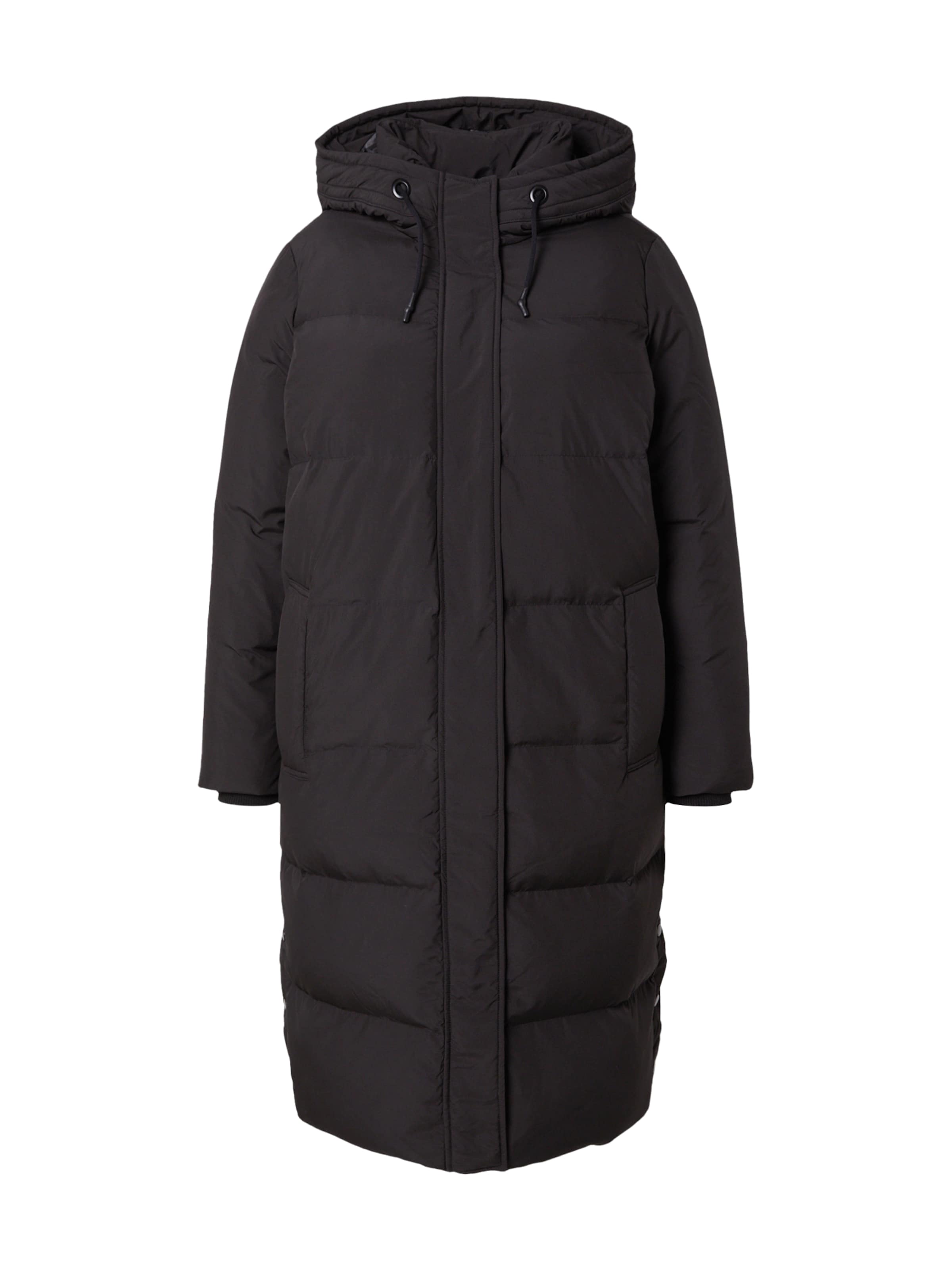 Manteau d’hiver Vero Moda Curve en noir : devant