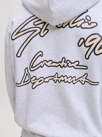 Sweat-shirt JACK & JONES en blanc